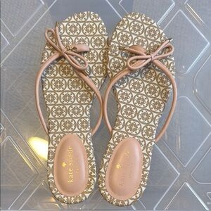 Kate Spade Tan and Pink Sandals